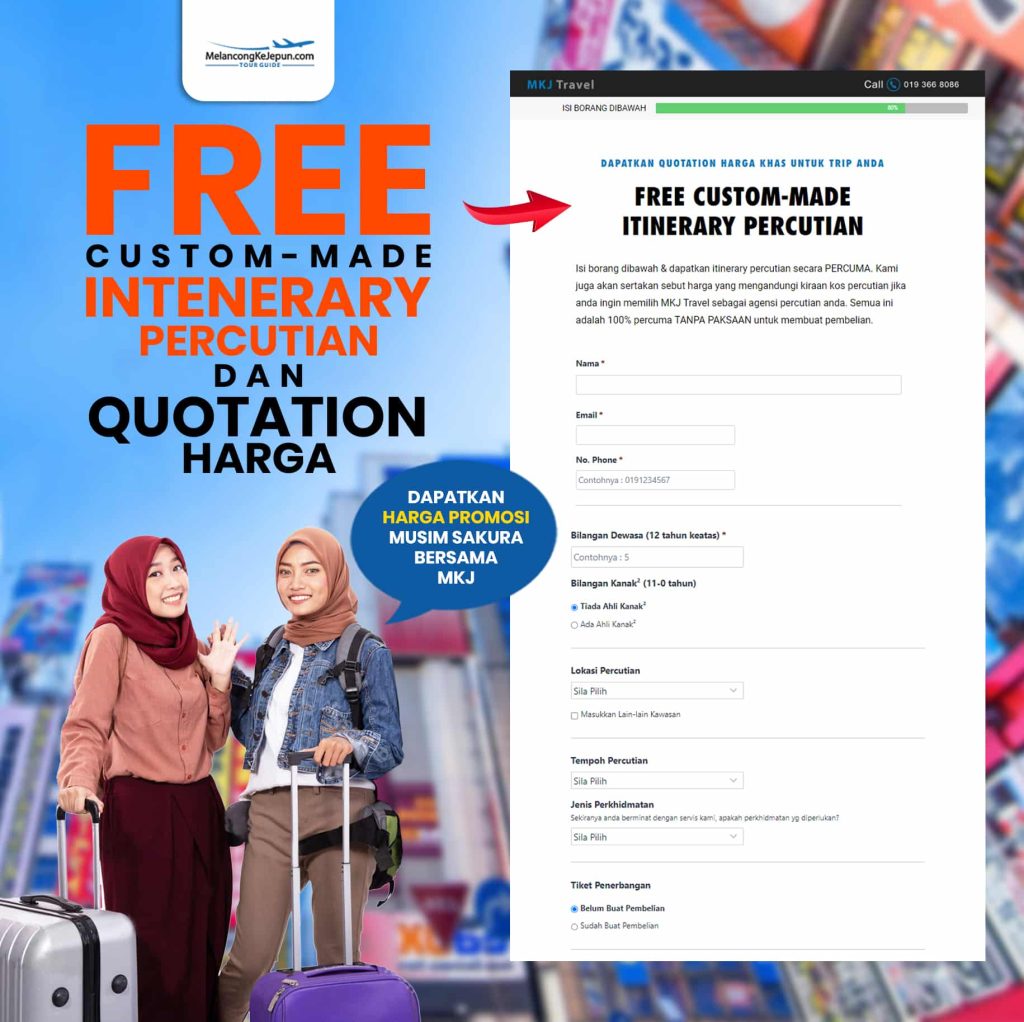 Tips Penginapan Ke Jepun