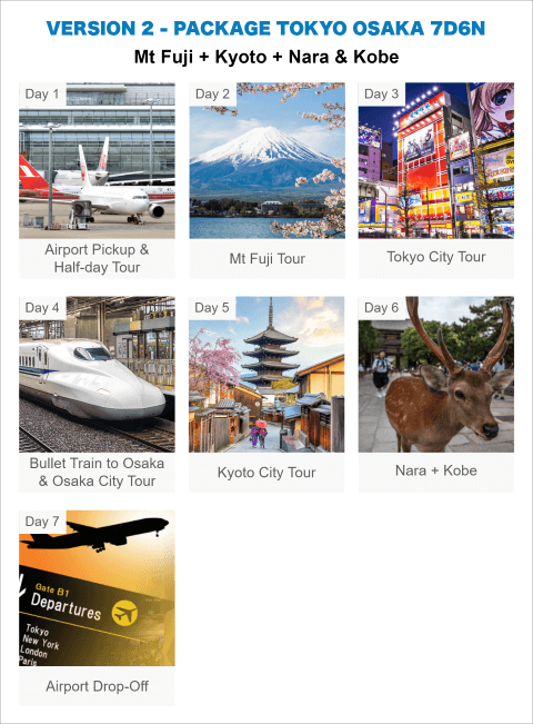 V2 TOKYO OSAKA 7D6N